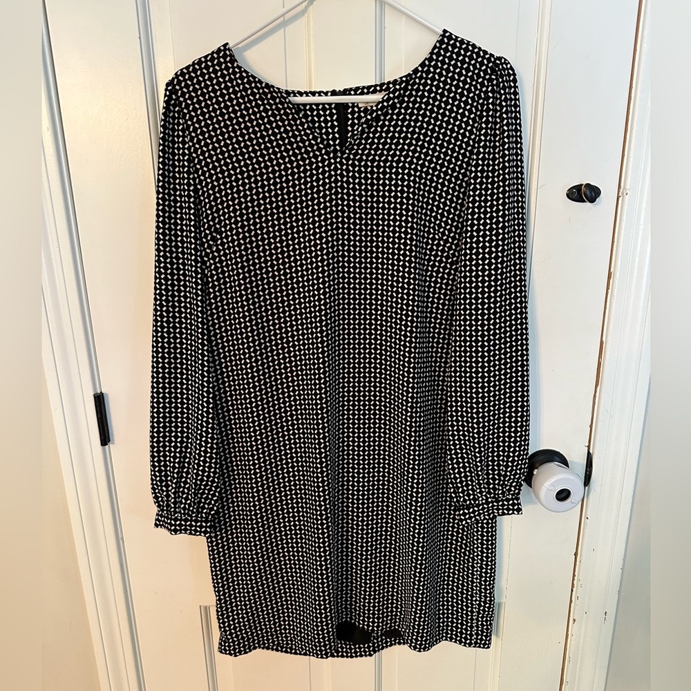 Black&White Patterned Dress